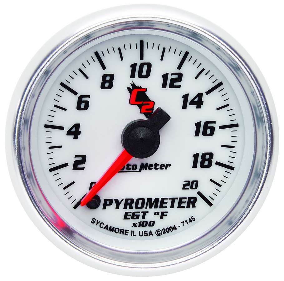 AUTOMETER 7145 - 2-1/16in C2/S 2000 Degree Pyrometer image