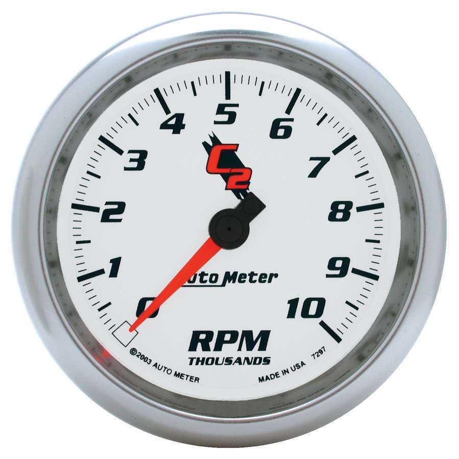 AUTOMETER 7297 - 3-3/8in C2/S Tach - 10000 RPM image