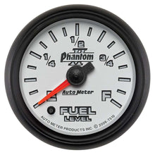 Load image into Gallery viewer, AUTOMETER 7510 - 2-1/16in P2/S Fuel Level Gauge image