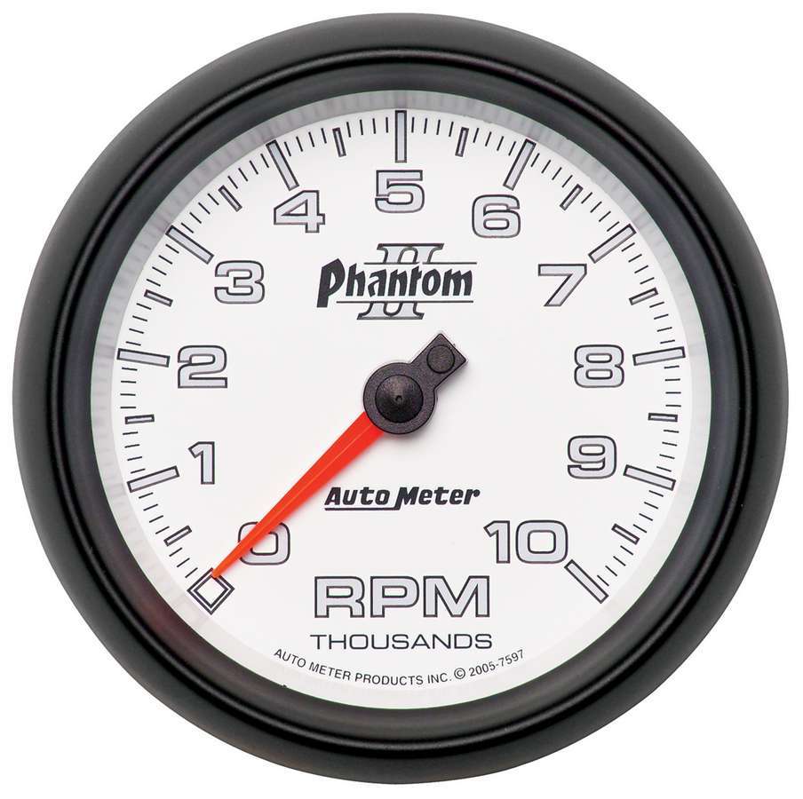 AUTOMETER 7597 - 3-3/8in P/S II In-Dash Tach image