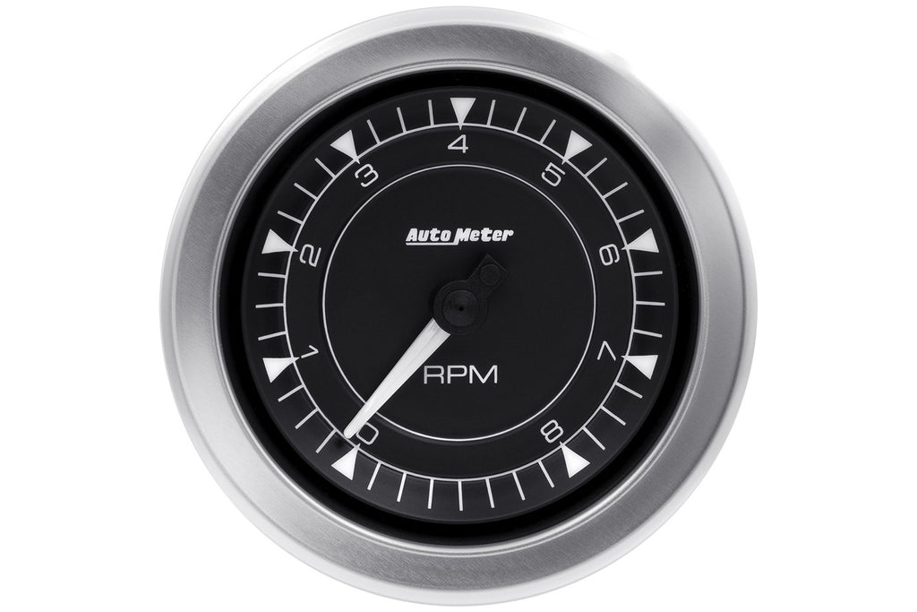 AUTOMETER 8197 - Tachometer 3-3/8 8 to 8K RPM Chrono Series image