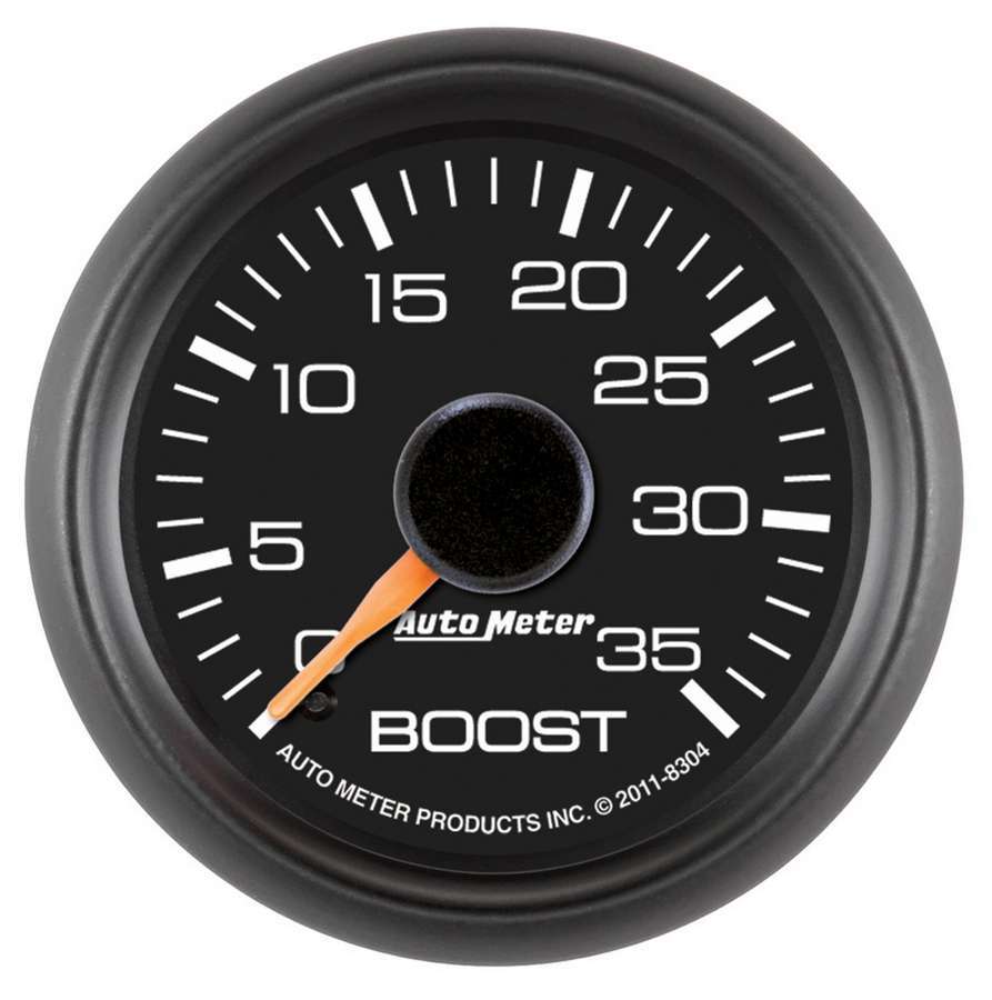 AUTOMETER 8304 - 2-1/16 Boost Pressure Gauge - GM Diesel Truck image