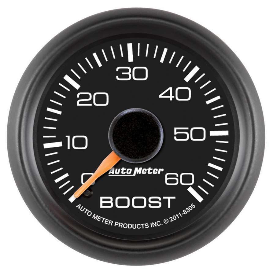 AUTOMETER 8305 - 2-1/16 Boost Pressure Gauge - GM Diesel Truck image