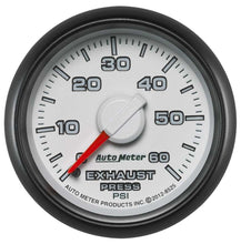 Load image into Gallery viewer, AUTOMETER 8525 - Exhaust Pressure Gauge 0-60psi Dodge Match image