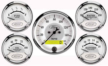 Load image into Gallery viewer, AUTOMETER 880087 - Ford Racing 5 Gauge Kit - White Face image