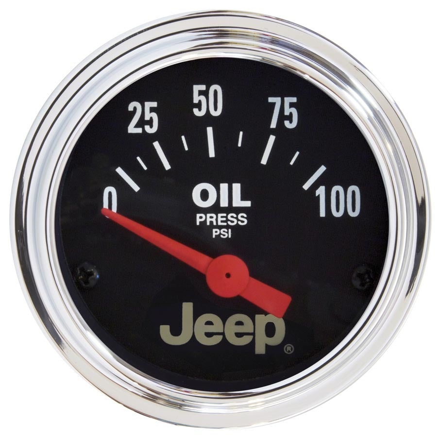 AUTOMETER 880240 - 2-1/16 Oil Pressure Gauge - Jeep Series image