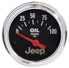 Load image into Gallery viewer, AUTOMETER 880240 - 2-1/16 Oil Pressure Gauge - Jeep Series image