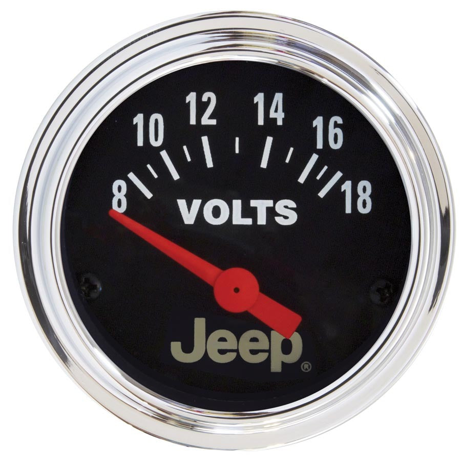 AUTOMETER 880242 - 2-1/16 Voltmeter Gauge - Jeep Series image