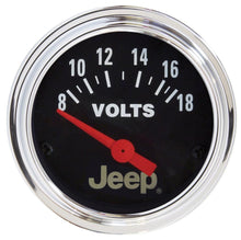 Load image into Gallery viewer, AUTOMETER 880242 - 2-1/16 Voltmeter Gauge - Jeep Series image