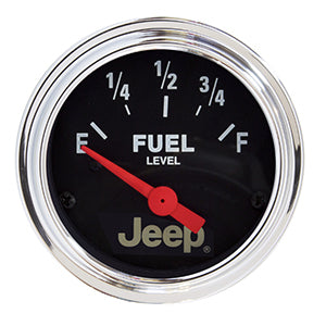 AUTOMETER 880428 - 2-1/16 Fuel Level Gauge 73-10 ohms - Jeep Serie image