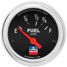 Load image into Gallery viewer, AUTOMETER 880785 - 2-1/16 Fuel Level Gauge Mopar Logo Series image