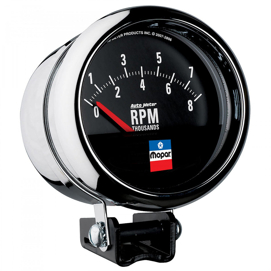 AUTOMETER 880789 - 3-3/4 Tachometer Gauge Mopar Logo Series image