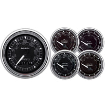 Load image into Gallery viewer, AUTOMETER 9708 - 2/16 Chrono Chrome Gauge 5-Piece Gauge Kit image