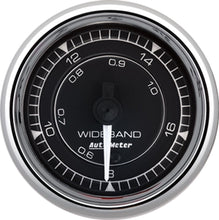 Load image into Gallery viewer, AUTOMETER 9770 - 2/16 Chrono Chrome Gauge Air/Fuel Ratio Wideband image