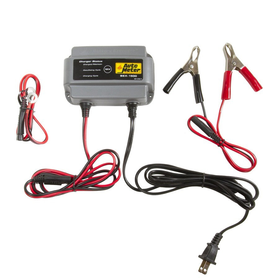 AUTOMETER BEX-1500 - Battery Charger 12-Volt 1.5 Amps image