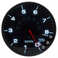 Load image into Gallery viewer, AUTOMETER P23852 - 5in Tachometer 8000 RPM w/Shift Light Black Dial image