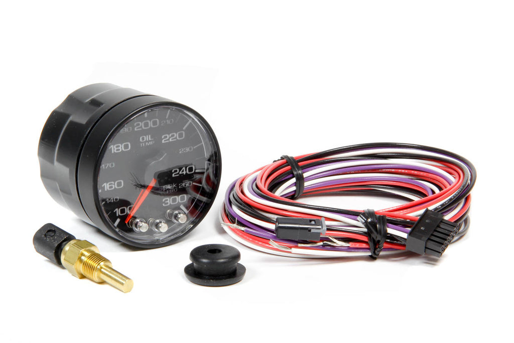 AUTOMETER P322328 - Spek-Pro 2-1/16 Oil Temp Gauge w/Peak Memory image