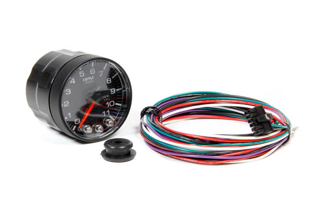 AUTOMETER P336328 - Spek-Pro 2-1/16 Tach w/ Shift Light & Peak Mem. image