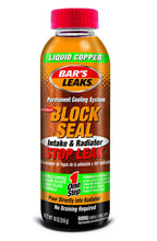Load image into Gallery viewer, ATP Chemicals &amp; Supplies 1109 - Bar&#39;s Leak Block Seal Intake &amp; Rad Stop Leak image