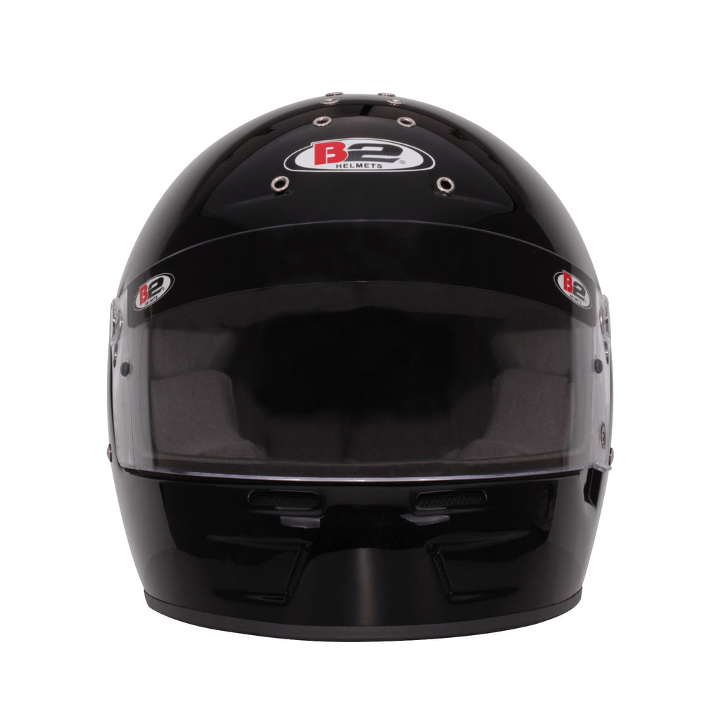 B2 HELMETS 1549A11 - Helmet Vision Metallic Black 57-58 Small SA20 image