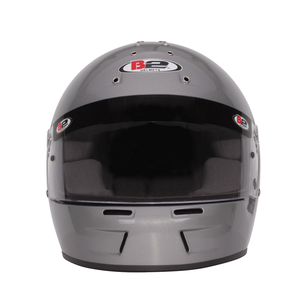 B2 HELMETS 1549A23 - Helmet Vision Metallic Silver 60-61 Large SA20 image
