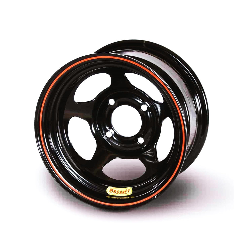 BASSETT 38SN2 - Wheel 13in x 8in 5x100mm Black image