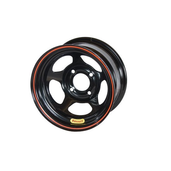 BASSETT 38SP3 - Wheel 13x8 4x4.25in 3in BS Black image