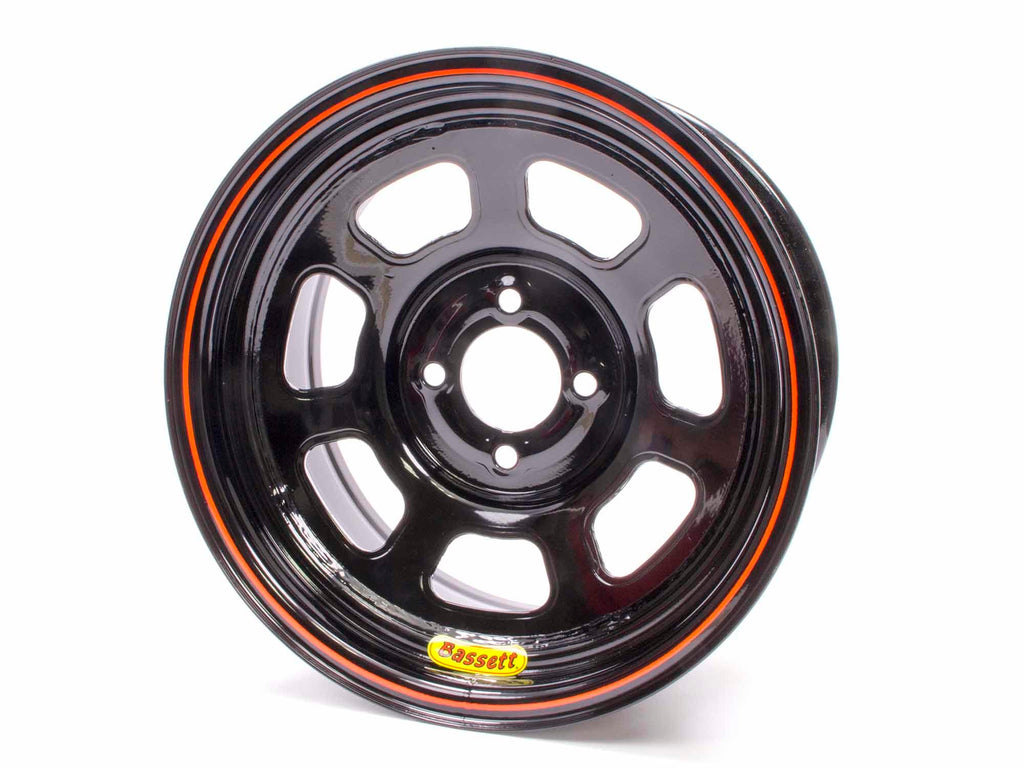 BASSETT 47SH2 - Wheel 14x7 D-Hole 4x100mm 2in Black image