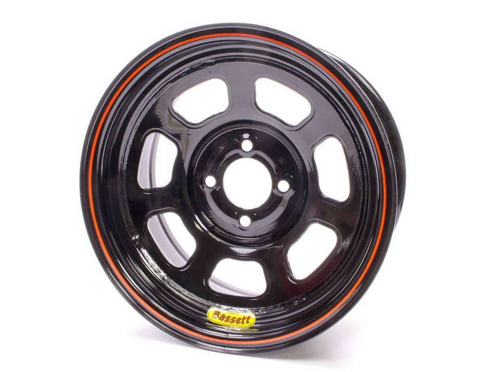 BASSETT 47SH3 - Wheel 14x7 D-Hole 4x100mm 3in Black image