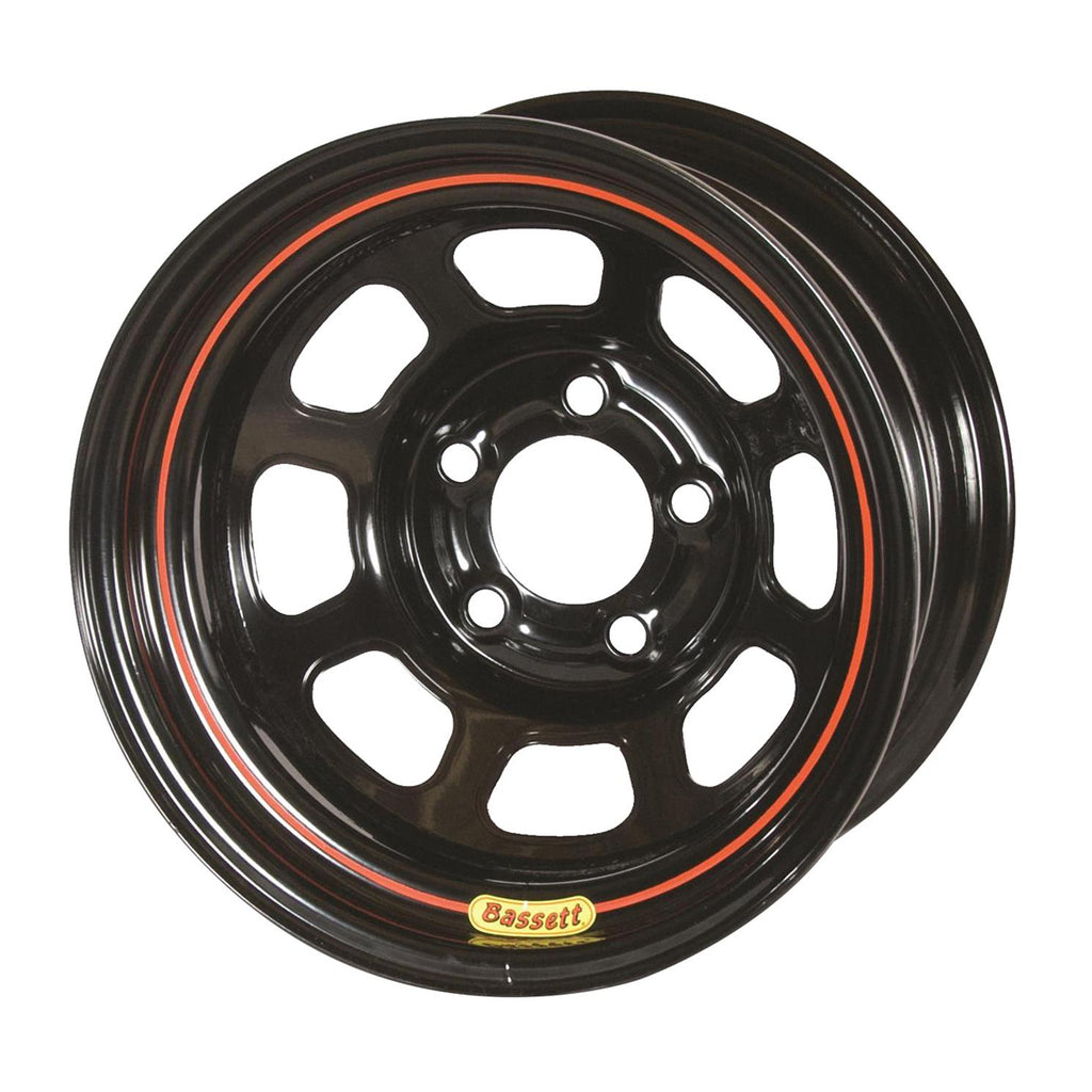 BASSETT 57RH3 - Wheel 15in x 7in 4x100MM Black image