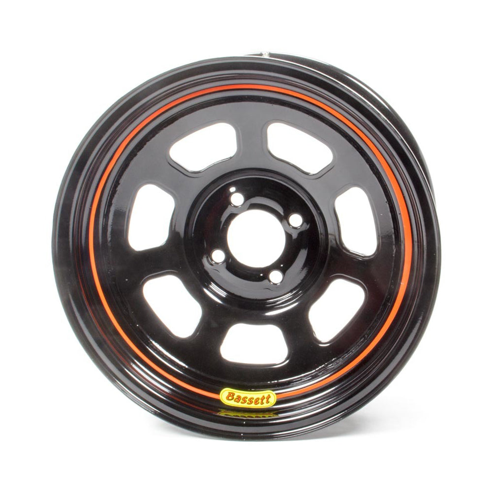 BASSETT 57SH3 - Wheel 15x7 D Hole 4x 100MM 3in Black image