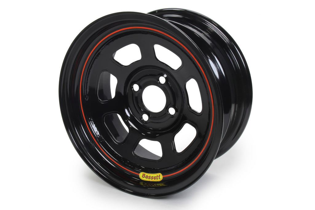 BASSETT 57SP3 - 15x7 4x4.25 3in BS D-Hole Lite Black image