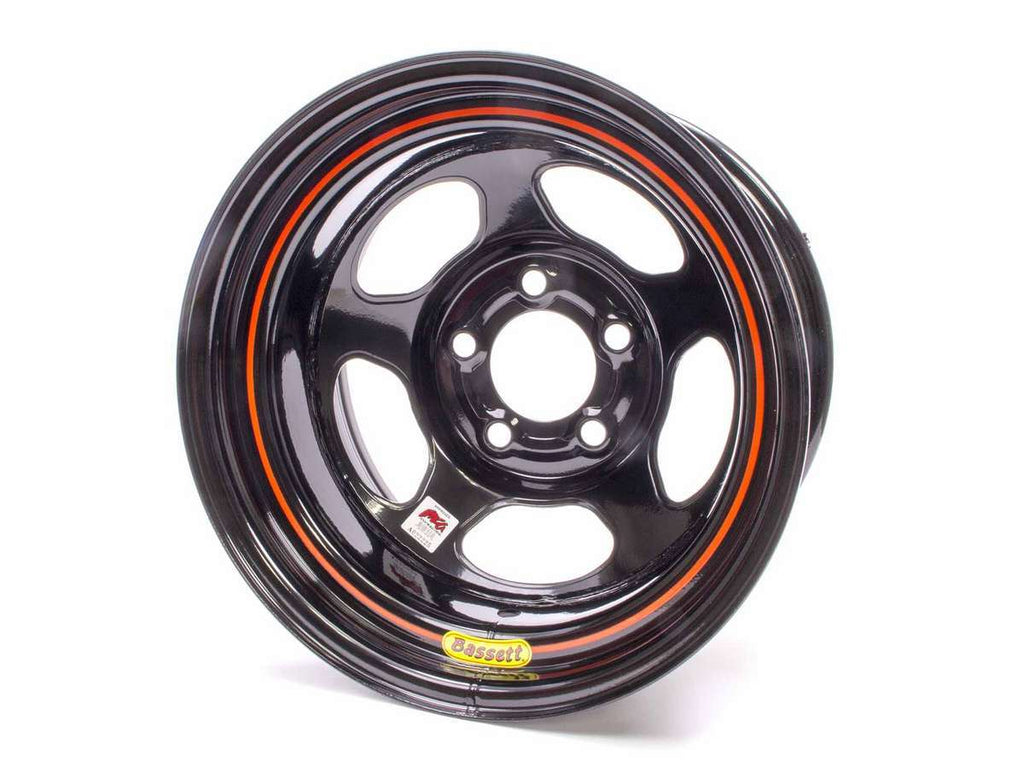 BASSETT 58A51I - 15x8 IMCA Black Inertia  5x5 image