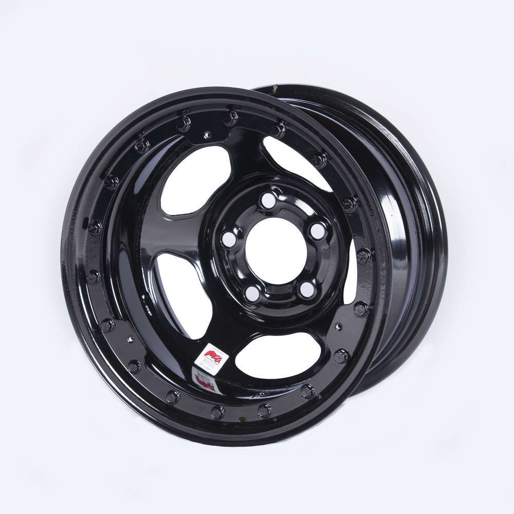BASSETT 58A52ILK - 15x8 IMCA Black Beadlock Inertia 5x5 image