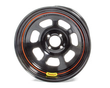 Load image into Gallery viewer, BASSETT 58SH4 - Wheel 15x8 D-Hole 4x100 mm 4in BS Black image