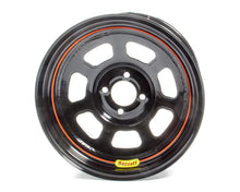 Load image into Gallery viewer, BASSETT 58SH5 - Wheel 15x8 D-Hole 4x100 mm 5in BS Black image