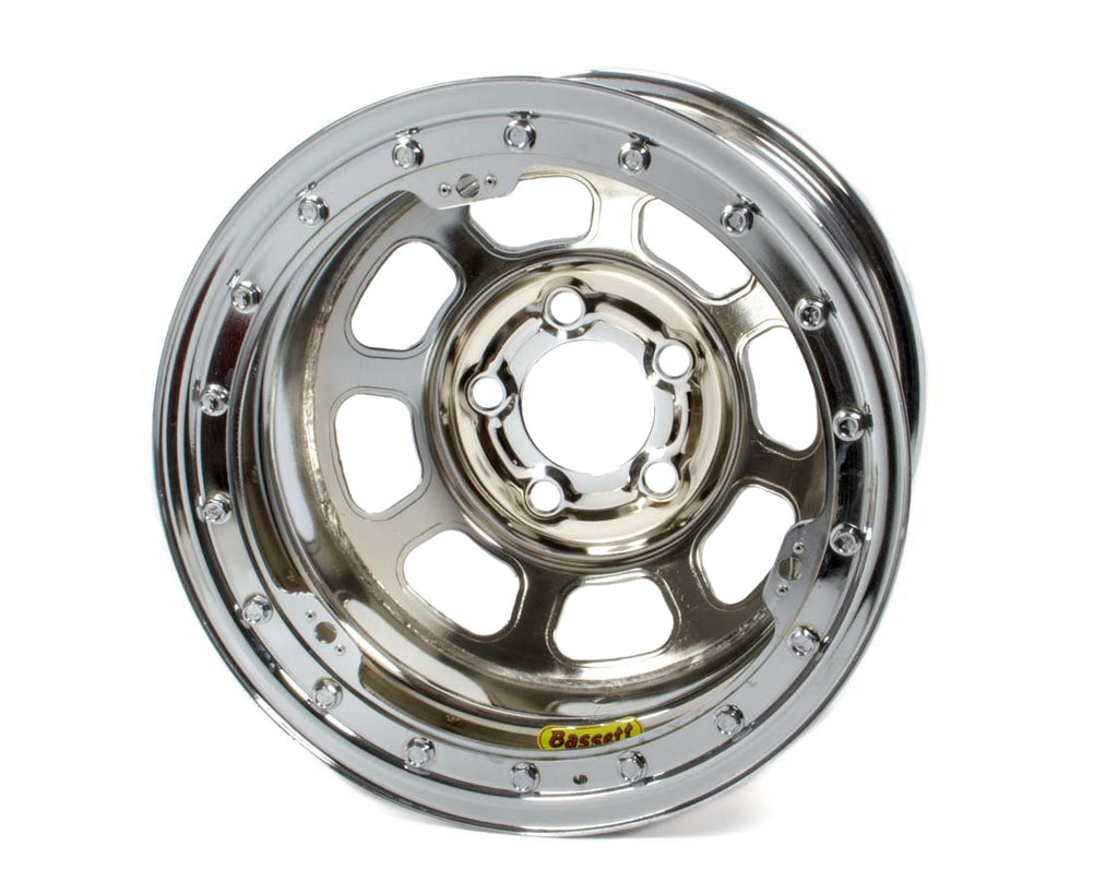 BASSETT 59D53CL - 15 x 8.75 B/L Chrome 3in D-Hole image