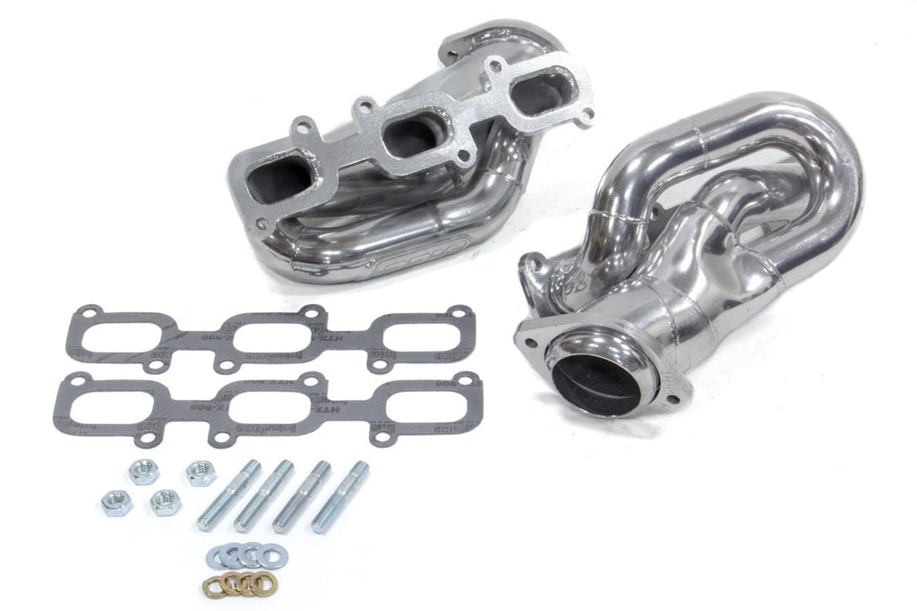 BBK PERFORMANCE 14420 - 1-5/8 Shorty Headers 11-14 V6 Mustang Coated image