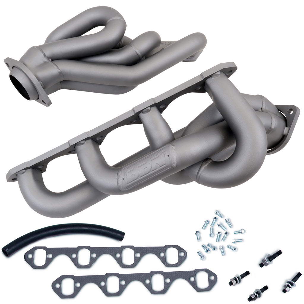 BBK PERFORMANCE 1512 - 1-5/8 Shorty Headers - 86-93 Mustang 5.0L image