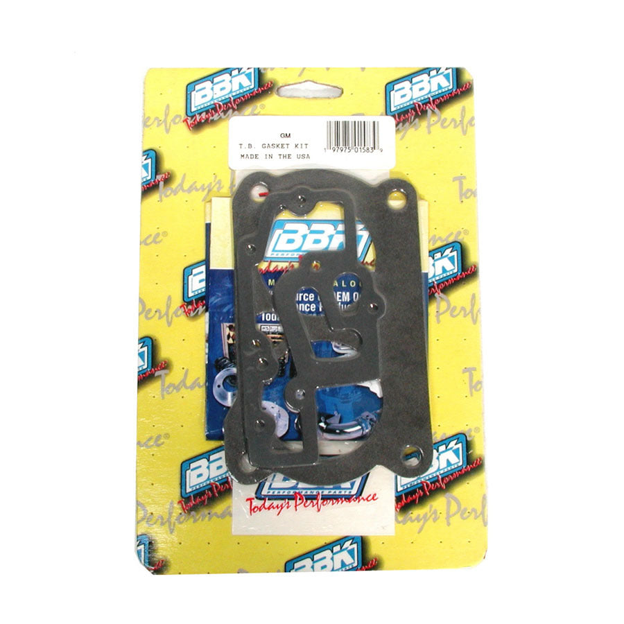 BBK PERFORMANCE 1584 - Throttle Body Gasket Kit - 58mm GM image