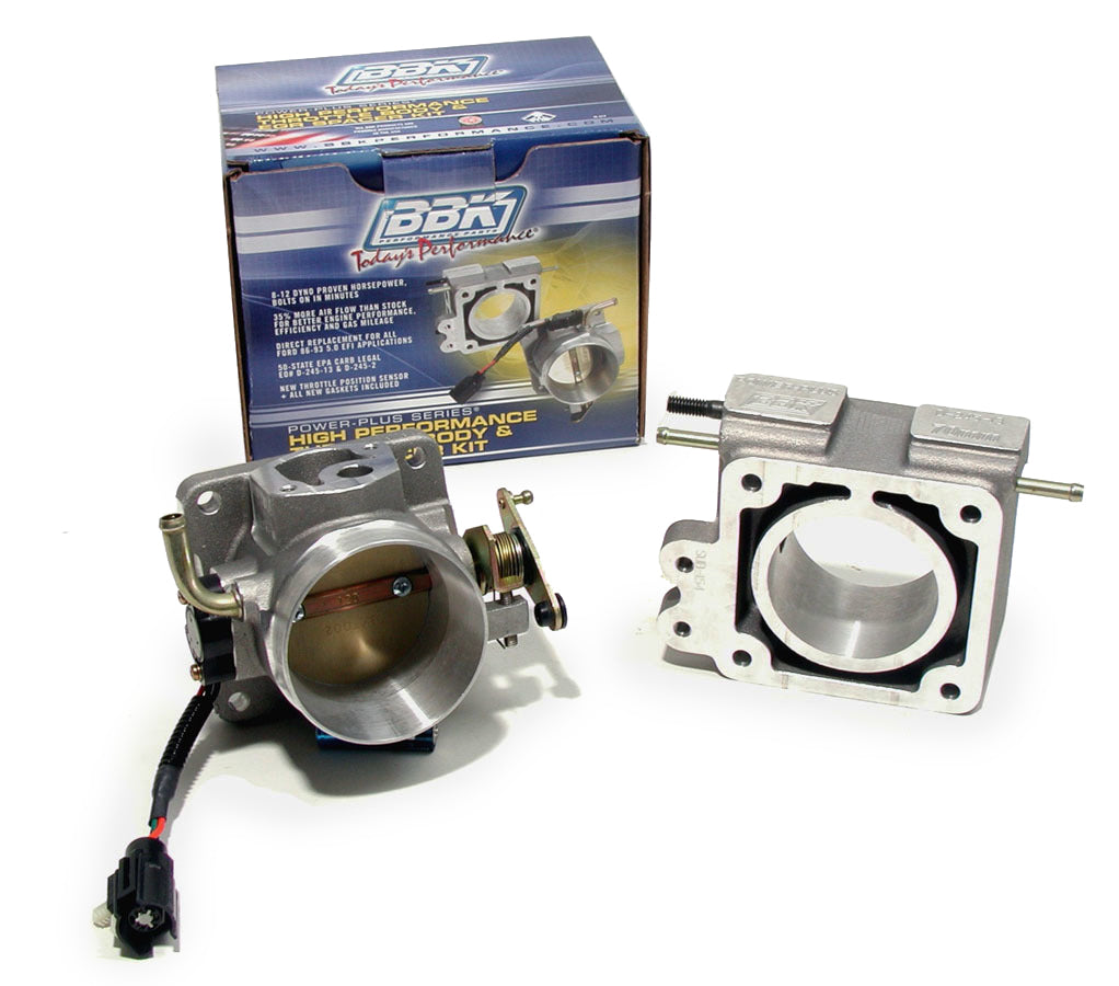 BBK PERFORMANCE 1600 - 75mm Throttle Body & EGR 5.0L Mustang 86-93 image