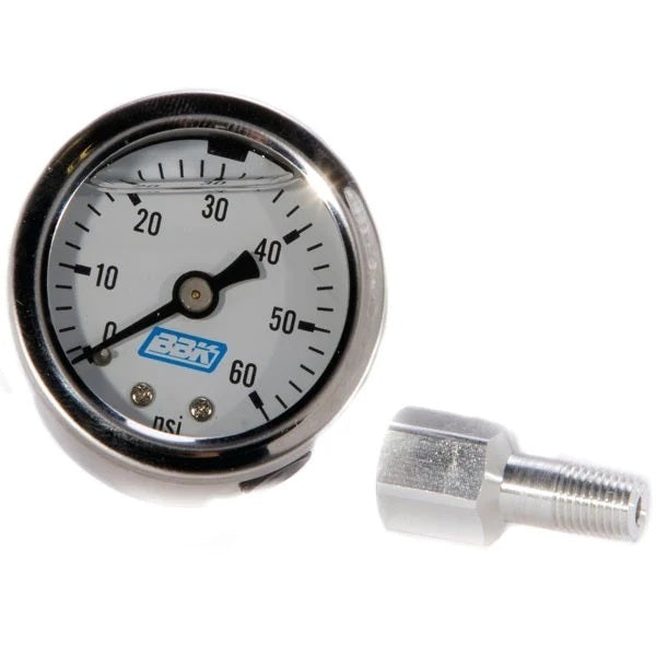 BBK PERFORMANCE 1617 - Fuel Pressure Gauge - 0-60psi - Liquid Filled image