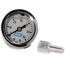 Load image into Gallery viewer, BBK PERFORMANCE 1617 - Fuel Pressure Gauge - 0-60psi - Liquid Filled image