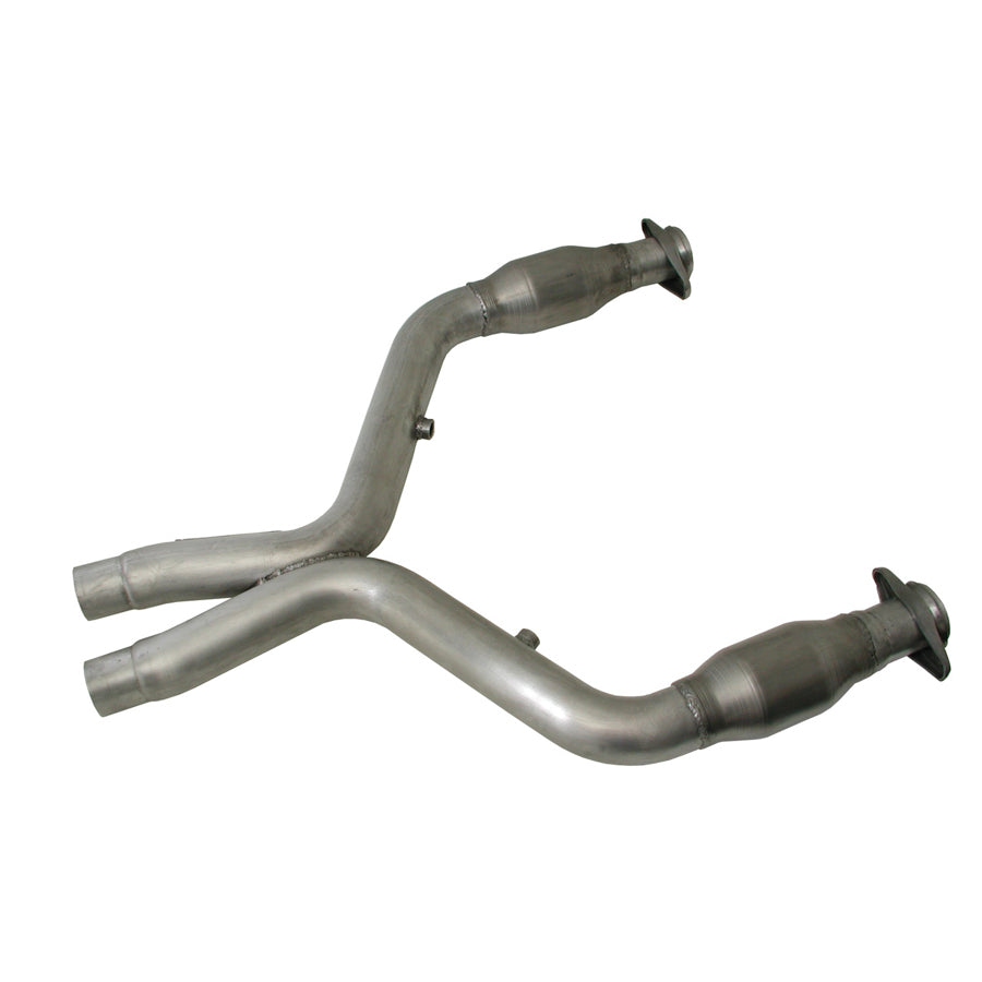 BBK PERFORMANCE 1637 - 2-3/4 X-Pipe w/Cats 05-10 Mustang GT 4.6L image