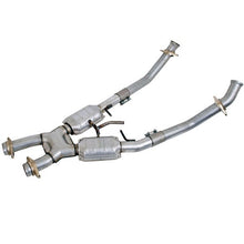 Load image into Gallery viewer, BBK PERFORMANCE 1662 - 2.50 X-Pipe w/Converters - 86-93 Mustang 5.0L image