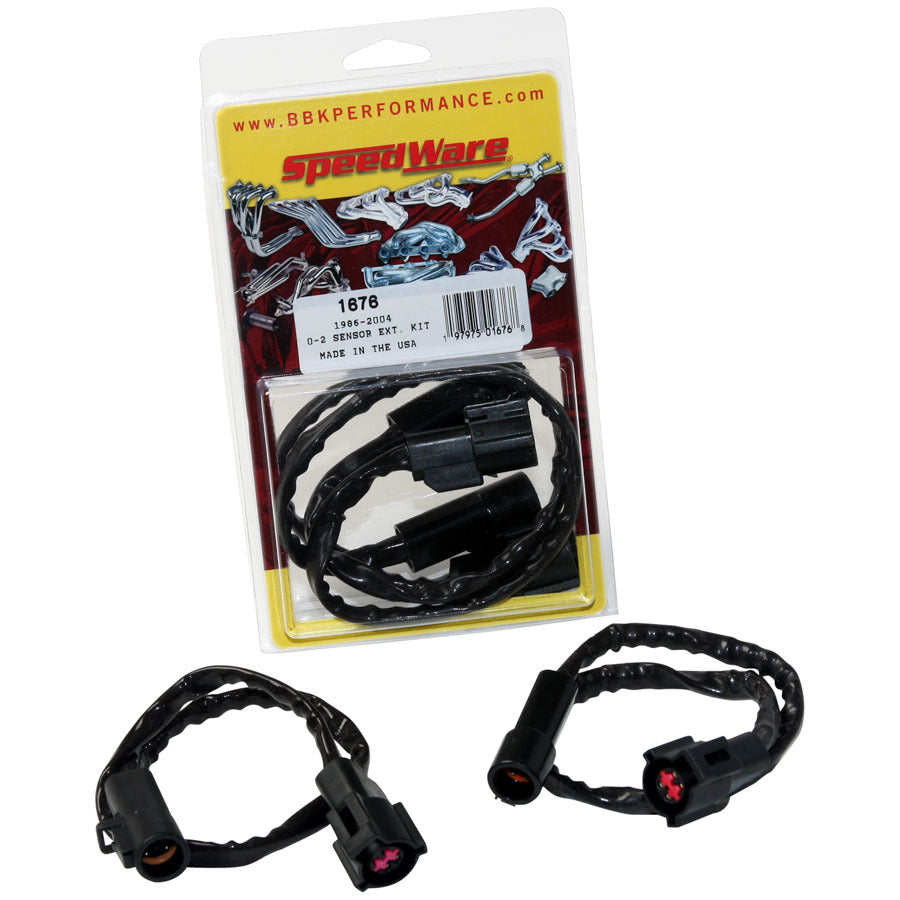 BBK PERFORMANCE 1676 - O2 Sensor Wire Extension Kit - 86-10 Mustang V8 image