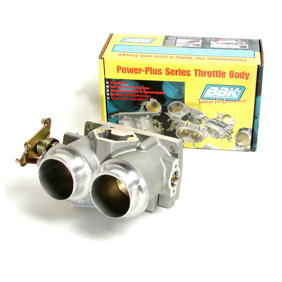 BBK PERFORMANCE 3501 - Twin 56mm Throttle Body - 302/351 F-Series image