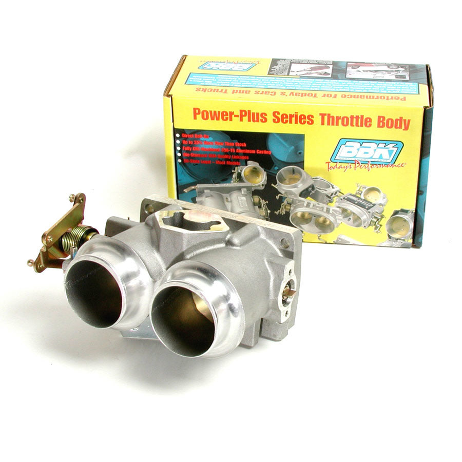 BBK PERFORMANCE 3503 - 61mm Twin Throttle Body 87-96 F150 302/351W image