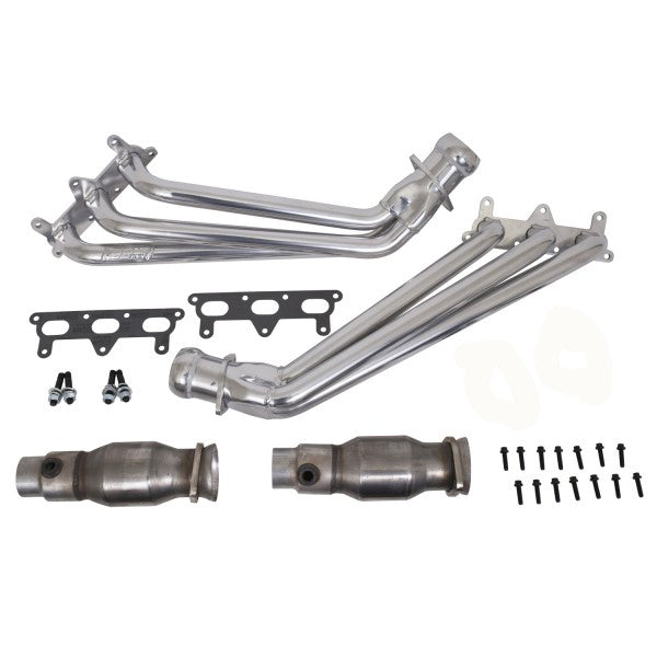 BBK PERFORMANCE 40410 - 1-5/8 Full-Length Headers w/Hi-Flow Cats image
