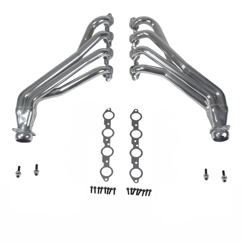BBK PERFORMANCE 40440 - 1-7/8in Long Tube Header Silver 16- Camaro image